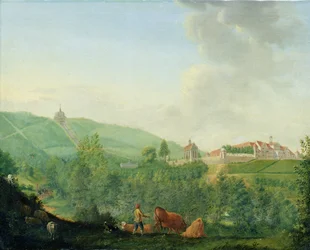 Weissenstein Castle, near Kassel (Wilhelmshoehe), 1778