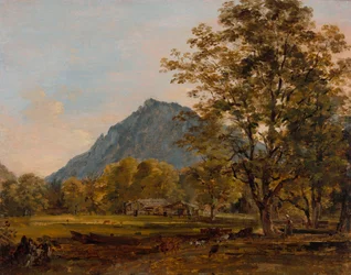 A Farmhouse in the Bavarian Alps