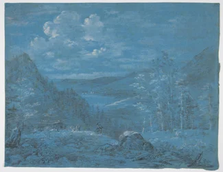 View of the Ankl-Alpe and the Schliersee