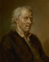 Portrait of an Old Man with White Hair
