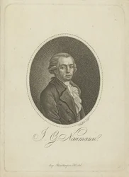 Portrait of the composer Johann Gottlieb Naumann