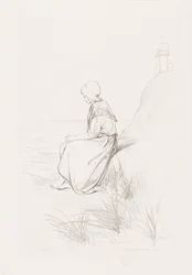 Girl in the Dunes