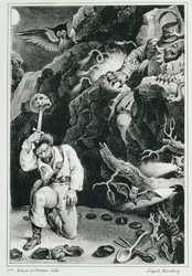 Scene from the opera 