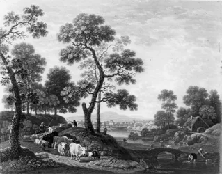 Landscape with Cattle