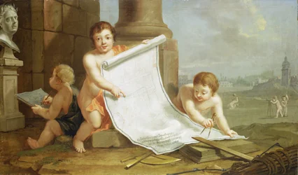 Allegory Representing the Levelling of the Old Fortifications