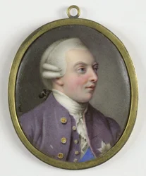 Portrait of George III (1738-1820), King of England