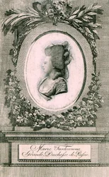 Portrait of Grand Duchess Maria Feodorovna Sophie Dorothea of Württemberg