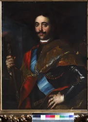 Portrait of Emperor Peter I the Great