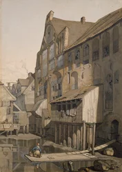 North Side of the St. Johannis Klosters in Hamburg