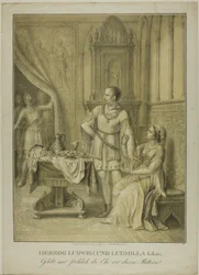Duke Ludwig I and Ludmilla