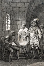 Treat of Trausnitz: Roman Emperor Louis IV of the Holy Empire reconciled with Frederic the Bel in 1325 to make an agreement