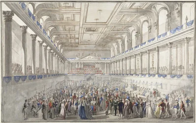 Redoute Paré During the Congress of Vienna on October 9, 1814