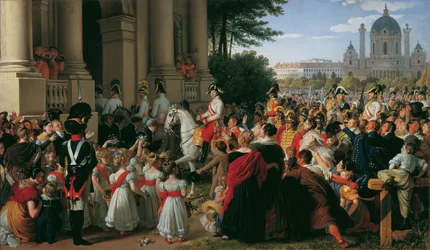 The Entry of Emperor Franz I into Vienna after the Paris Peace on June 16, 1814