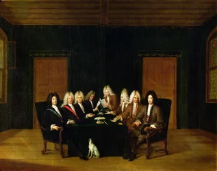 The Plenipotentiaries at the Congress of Baden, September 1714