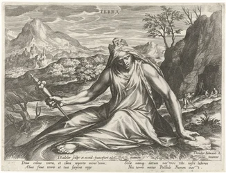 Earth Personified by the Goddess Cybele (The Four Elements as Mythological Figures)