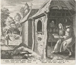 Abraham of Edessa as a Hermit, Male Hermits (series title)
