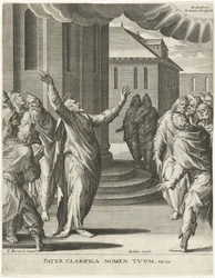 Christ Praying to God