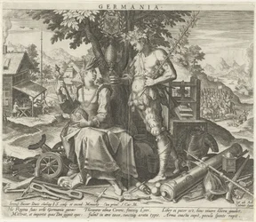 Germany with Ceres and Bacchus
