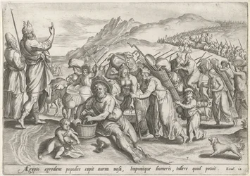 Exodus from Egypt (series: History of Moses before the Exodus, Historia plagarum in Aegijpto)