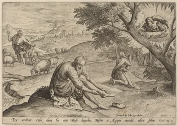 God Appearing to Moses