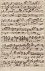 Allegro (Solo Harpsichord) from the First Version of Sonata No. 6 in G Major for Violin and Obligato Harpsichord