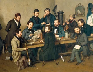 Arrested revolutionists in Trier (detail)