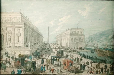 View of the Port of Messina