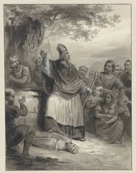 Willibrord Preaching the Faith in Walcheren, 695