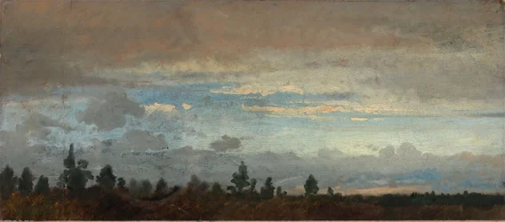 Cloudy Evening Sky