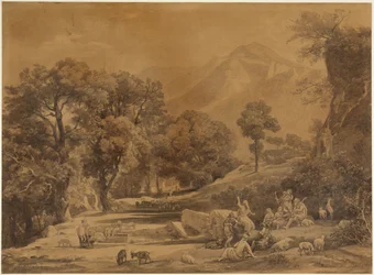 The First Sermon in the Tribe of Seth before Shepherds in the Mountains (Genesis 4:26)