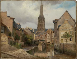Harfleur near Le Havre (View of Saint Martin)