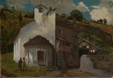 Chapel in an Alpine Village