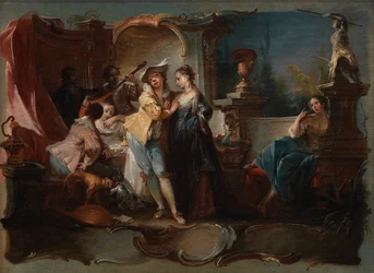 The Prodigal Son Living with Harlots