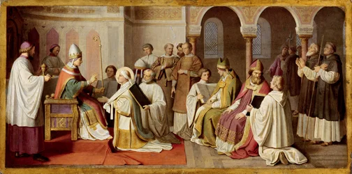 Boniface Receives Episcopal Consecration from the Pope
