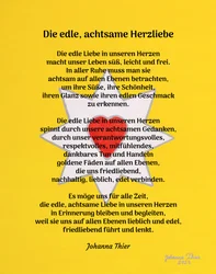 Die edle, achtsame Herzliebe - Version 1