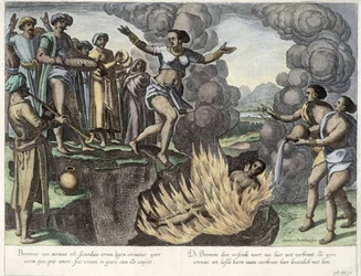 Sati, illustration from 