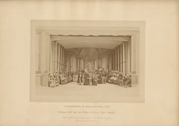 Passion Play of Ober-Ammergau - Christ is Sold by the Jews in the High Council