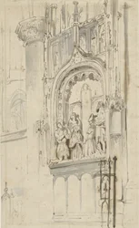 Tomb Monument of Engelbrecht I of Nassau, in the Grote Kerk in Breda
