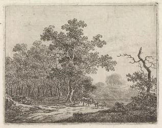 Landscape with Oak and Cattle