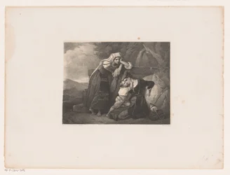 Italian Women and a Child at a Well