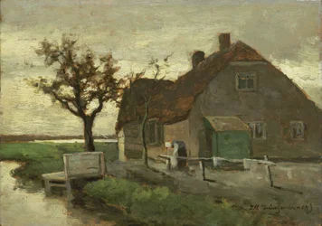Farmhouse on a Canal