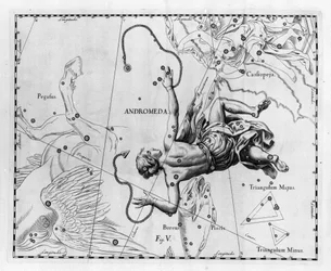 The constellation Andromeda. Plate drawn from 