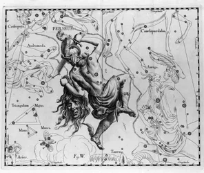 The constellation Perseus. Plate drawn from 