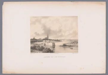 View of Arnhem from the Rehberg from the Series 