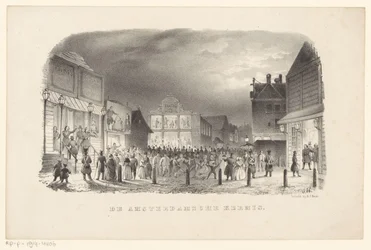 Fair on the Butter Market in Amsterdam