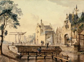 Rotterdamsche and Ketel Poort, Delft
