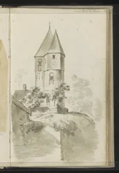 Towers of the Noorderpoort in Hoorn