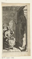 The Delicious Devil
Book Illustration for Simon de Vries, Seven Devils Reigning and Serving the Modern Maids, Amsterdam, 1682