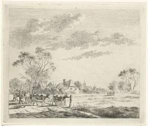 Landscape with Farmhouse and Cows