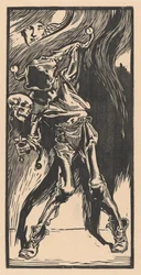 Death as a Harlequin, Playing Bilboquet